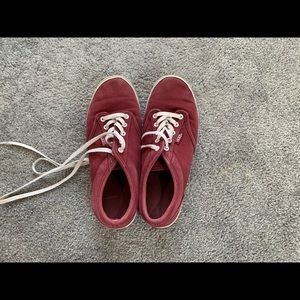 Maroon Vans